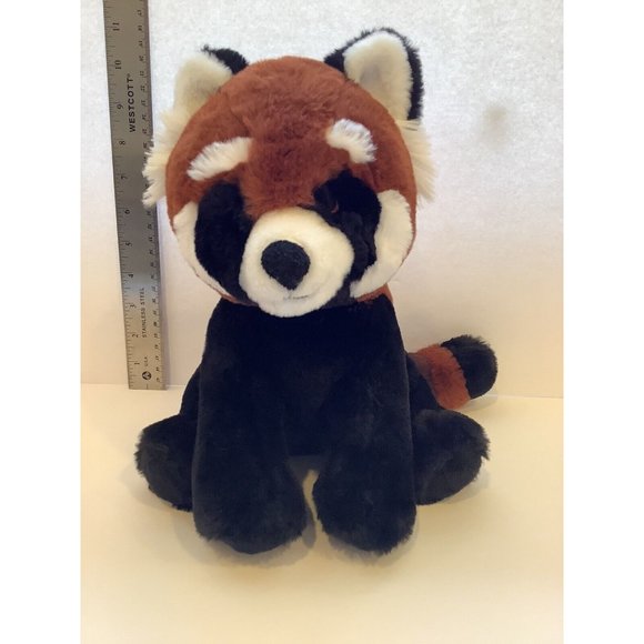 Adventure Planet Plush Raccoon Stuffed Animal Toy Soft Embroidered Eyes HTF 9” - Picture 2 of 7